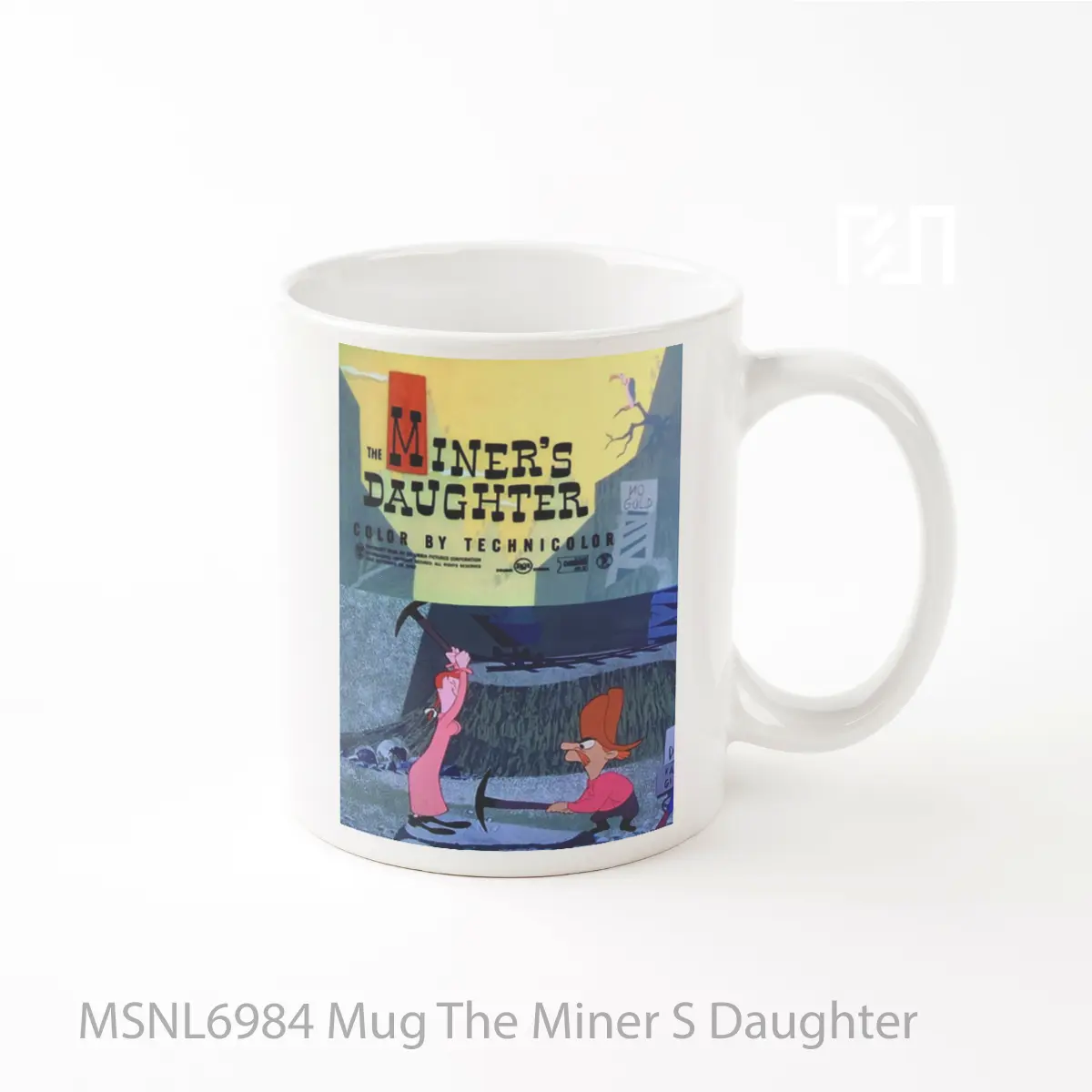 Mug The Miner S Daughter Gelas Keramik Tema Film MSNL6984