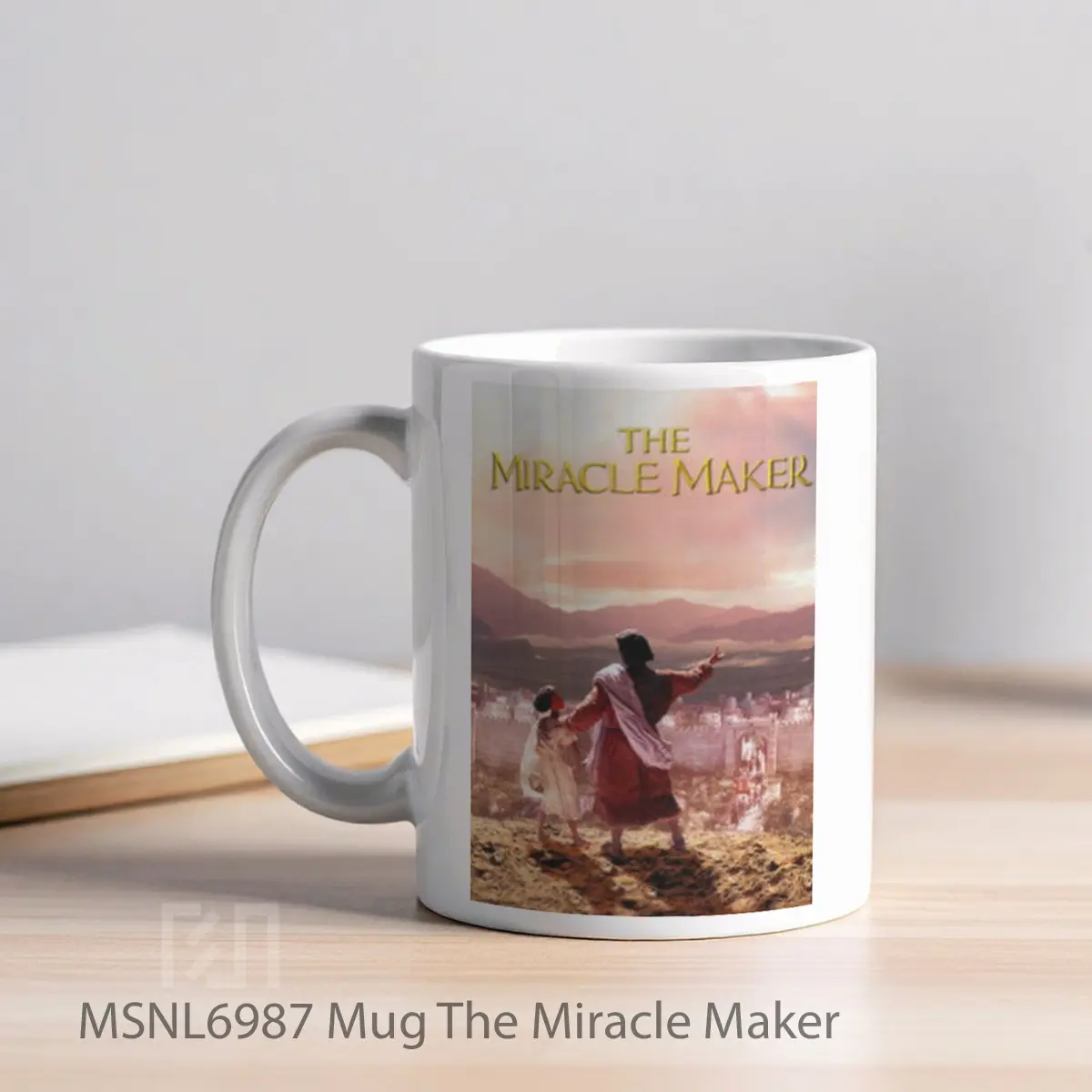 Mug The Miracle Maker Gelas Keramik Tema Film MSNL6987 - Tampak Kiri