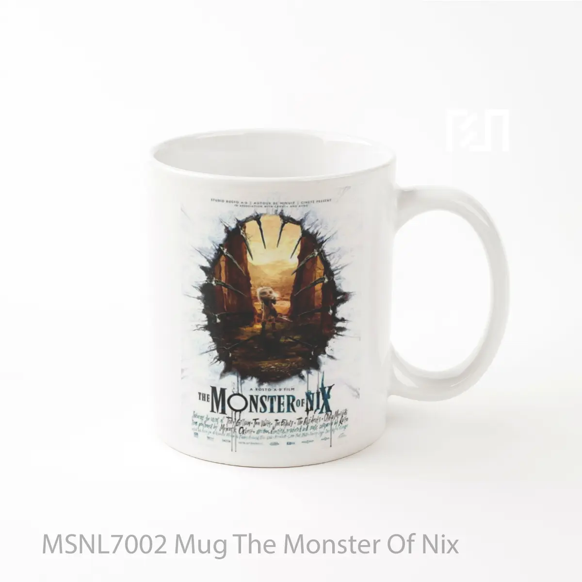 Mug The Monster Of Nix Gelas Keramik Tema Film MSNL7002