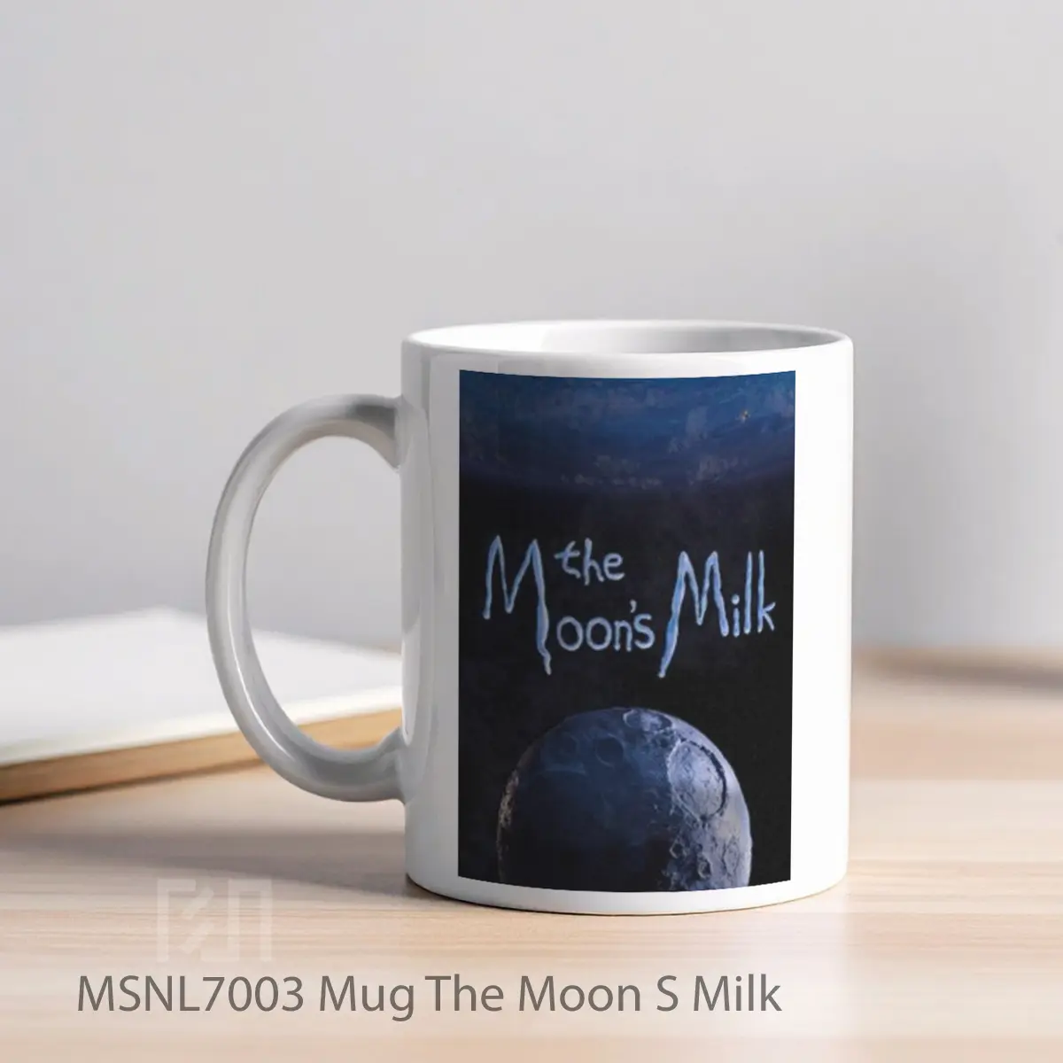 Mug The Moon S Milk Gelas Keramik Tema Film MSNL7003 - Tampak Kiri