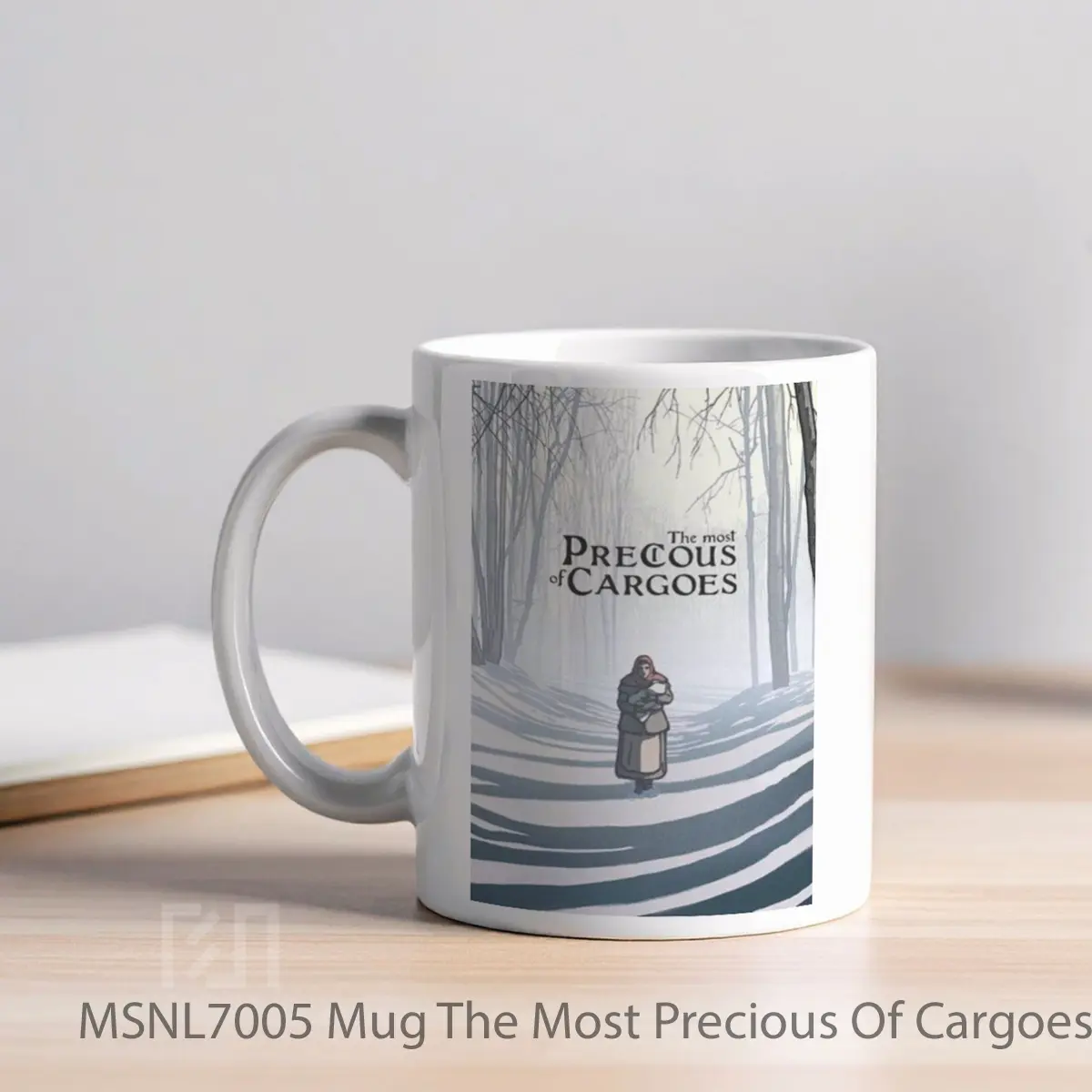 Mug The Most Precious Of Cargoes Gelas Keramik Tema Film MSNL7005 - Tampak Kiri
