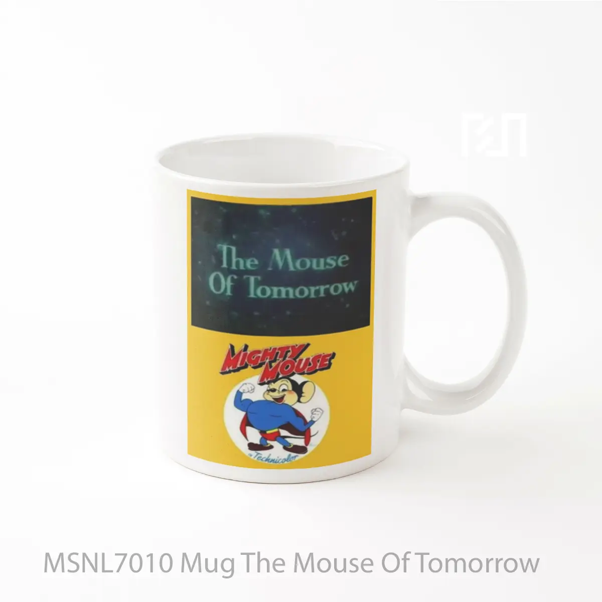 Mug The Mouse Of Tomorrow Gelas Keramik Tema Film MSNL7010