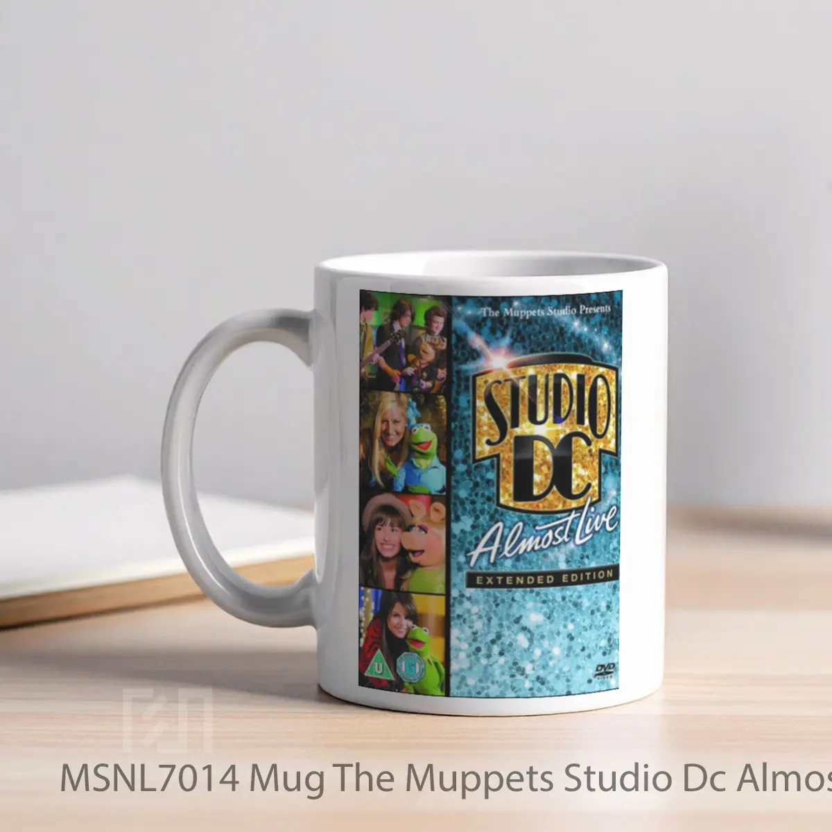 Mug The Muppets Studio Dc Almost Live Gelas Keramik Tema Film MSNL7014 - Tampak Kiri