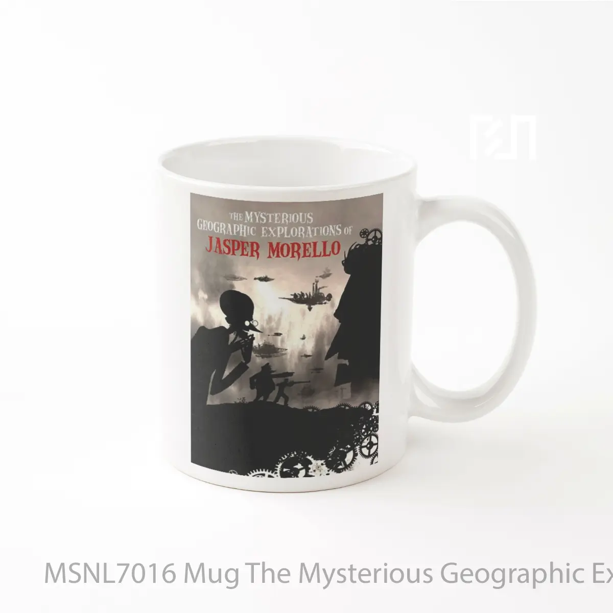 Mug The Mysterious Geographic Explorations Of Jasper Morello Gelas Keramik Tema Film MSNL7016