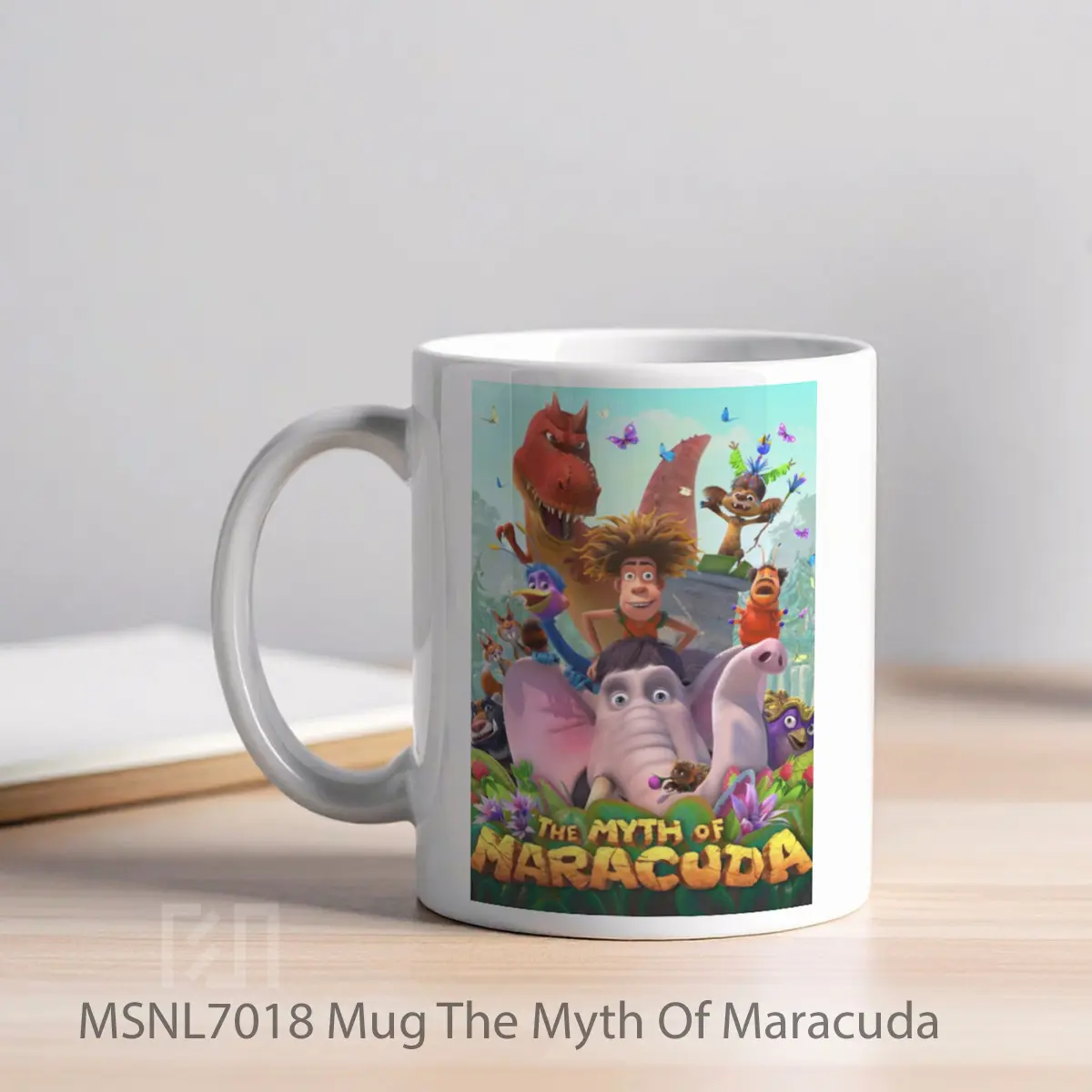 Mug The Myth Of Maracuda Gelas Keramik Tema Film MSNL7018 - Tampak Kiri