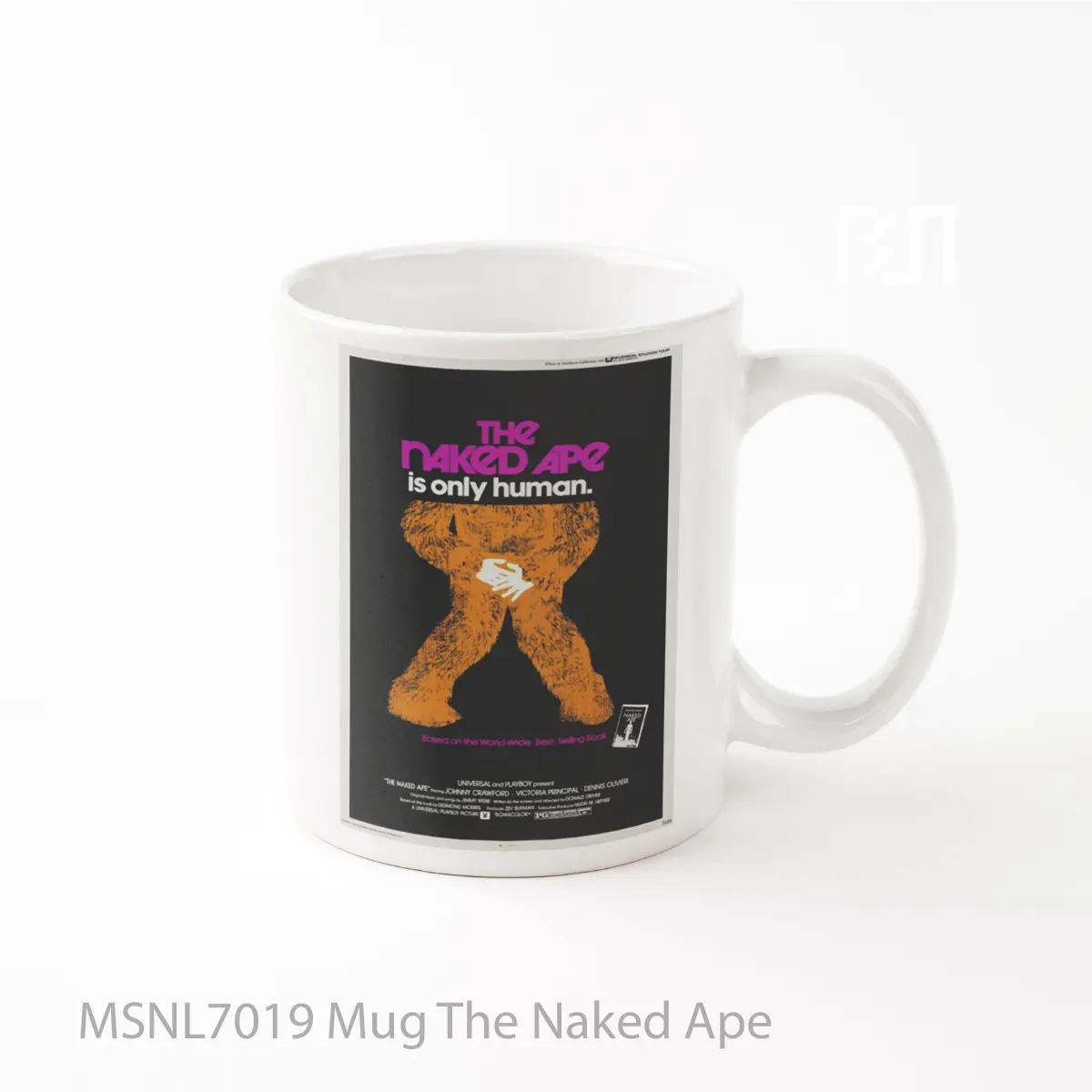 Mug The Naked Ape Gelas Keramik Tema Film MSNL7019