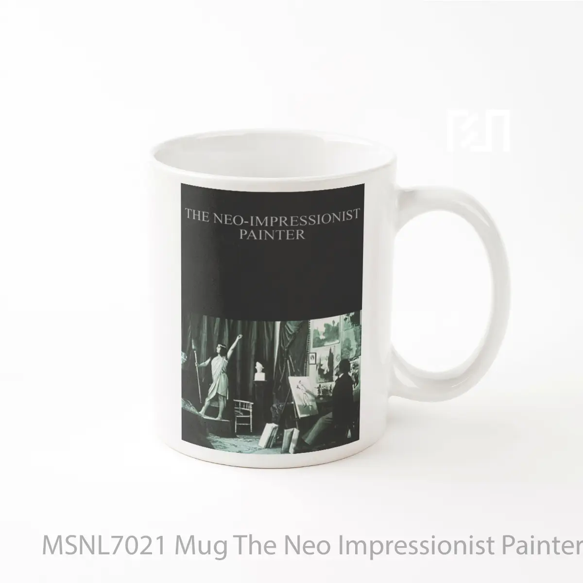 Mug The Neo Impressionist Painter Gelas Keramik Tema Film MSNL7021