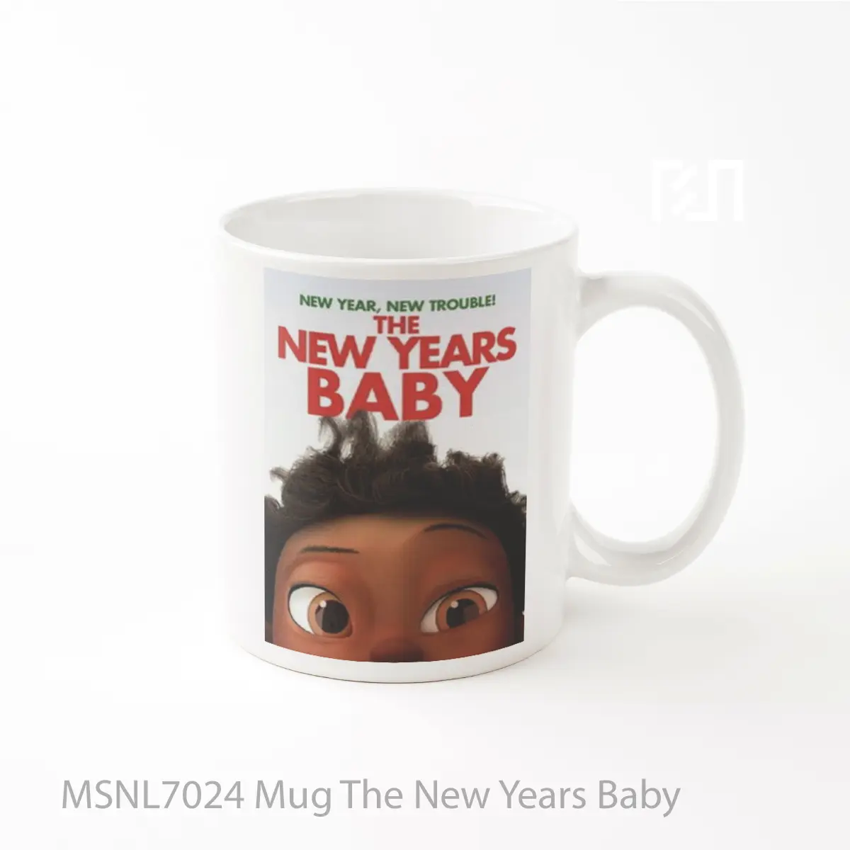 Mug The New Years Baby Gelas Keramik Tema Film MSNL7024