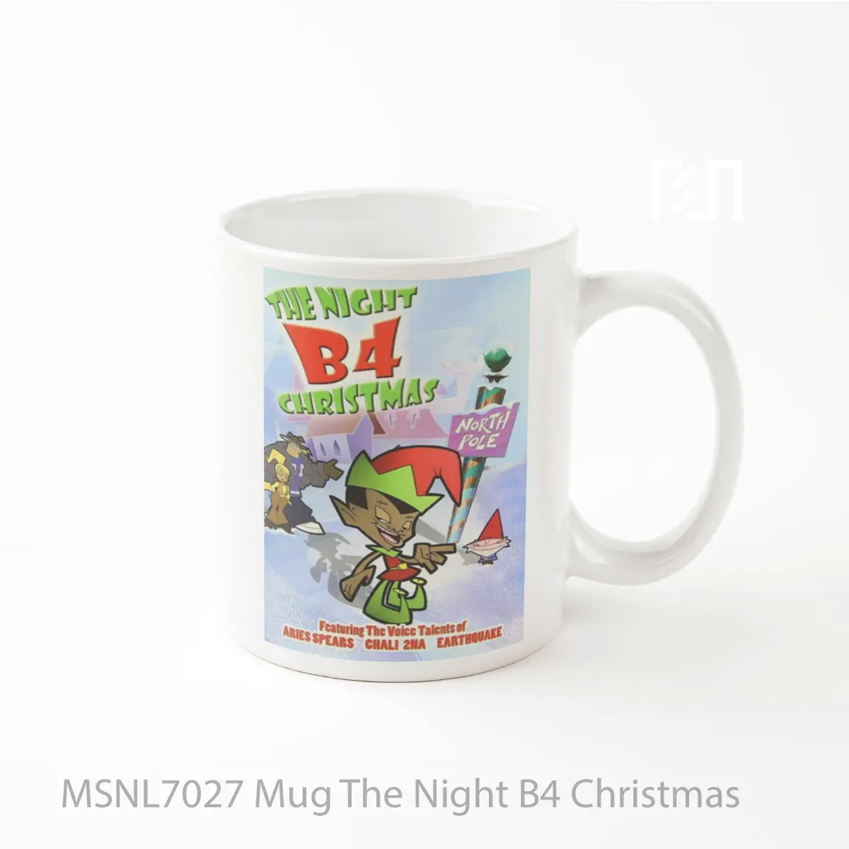 Mug The Night B4 Christmas Gelas Keramik Tema Film MSNL7027
