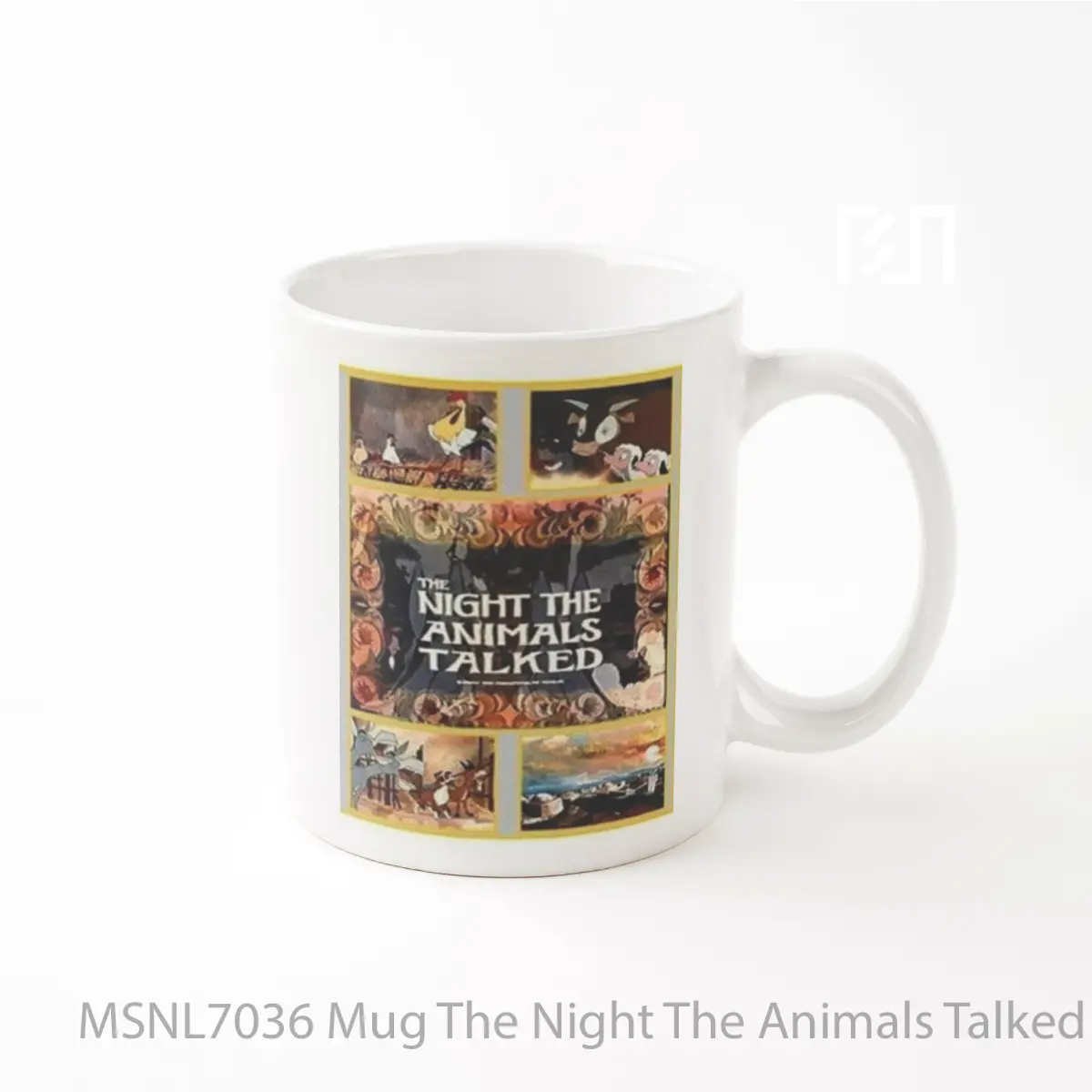 Mug The Night The Animals Talked Gelas Keramik Tema Film MSNL7036