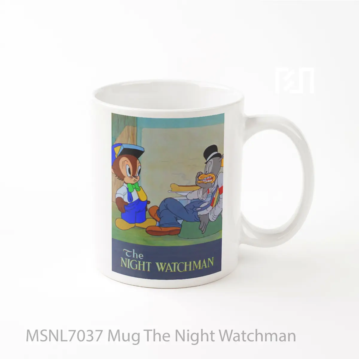 Mug The Night Watchman Gelas Keramik Tema Film MSNL7037