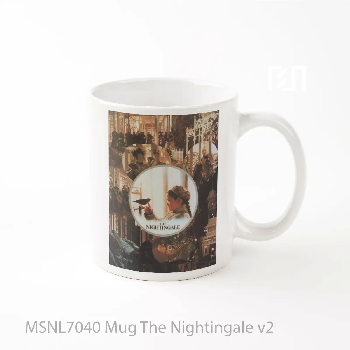 Mug The Nightingale V2 Gelas Keramik Tema Film MSNL7040