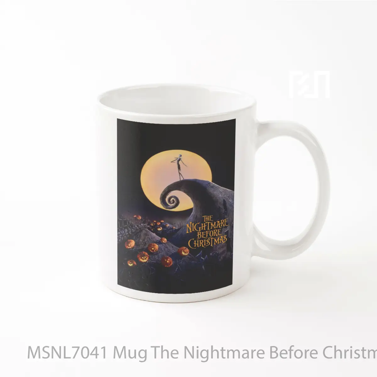 Mug The Nightmare Before Christmas Gelas Keramik Tema Film MSNL7041