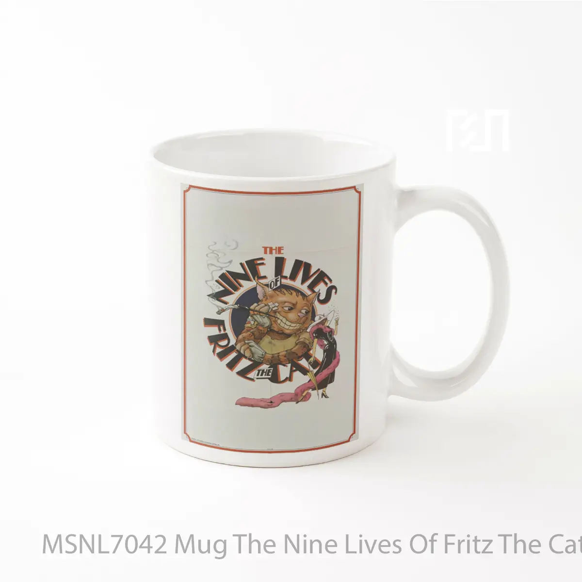 Mug The Nine Lives Of Fritz The Cat Gelas Keramik Tema Film MSNL7042