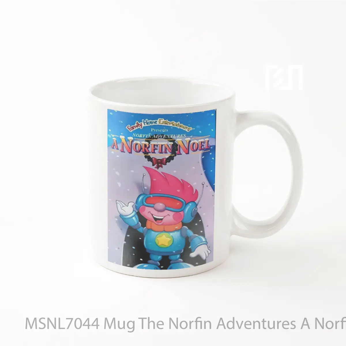 Mug The Norfin Adventures A Norfin Noel Gelas Keramik Tema Film MSNL7044