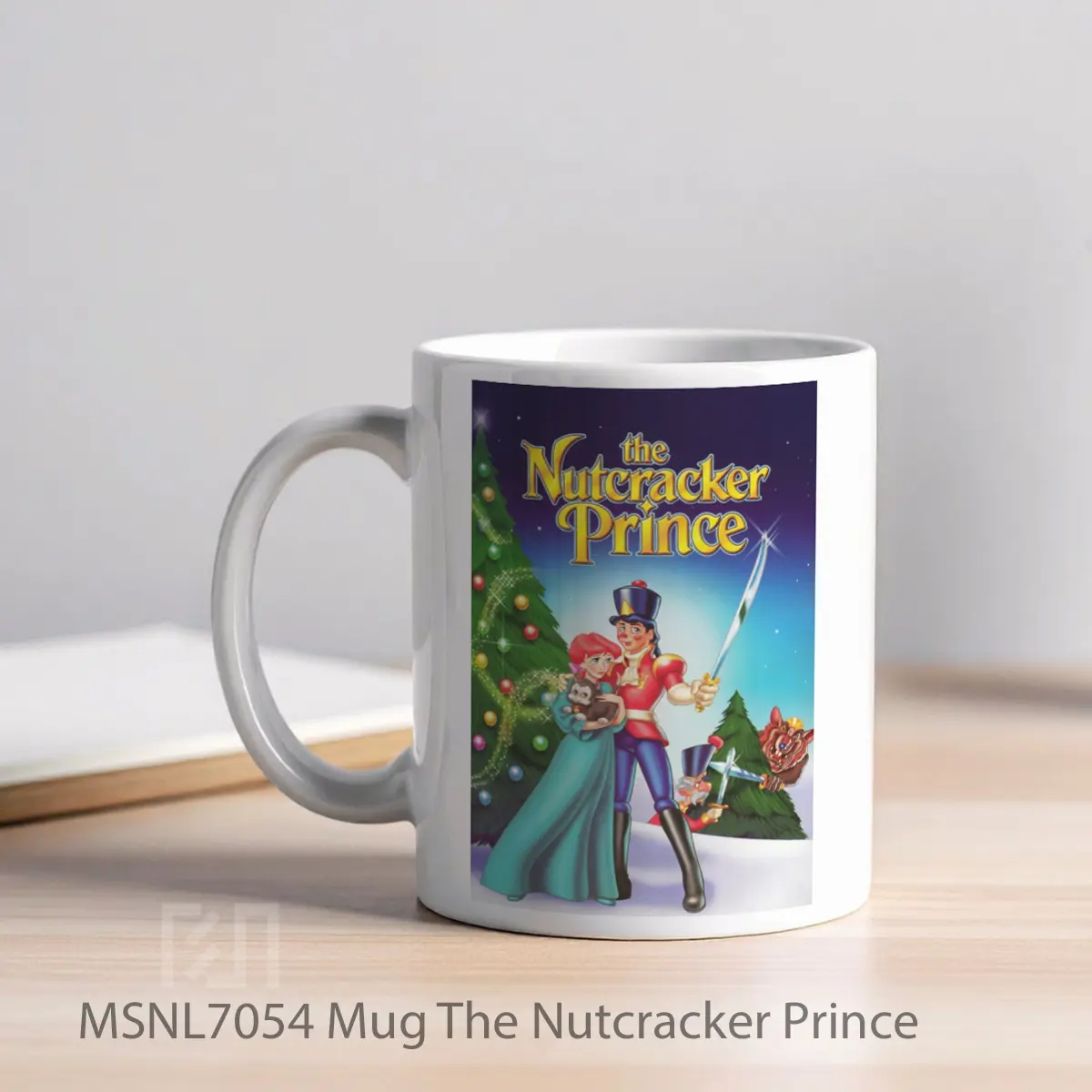 Mug The Nutcracker Prince Gelas Keramik Tema Film MSNL7054 - Tampak Kiri
