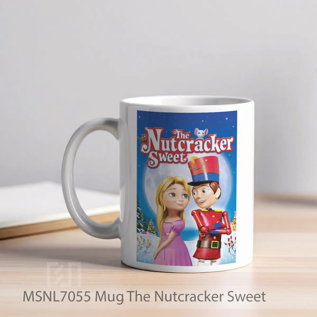 Mug The Nutcracker Sweet Gelas Keramik Tema Film MSNL7055 - Tampak Kiri