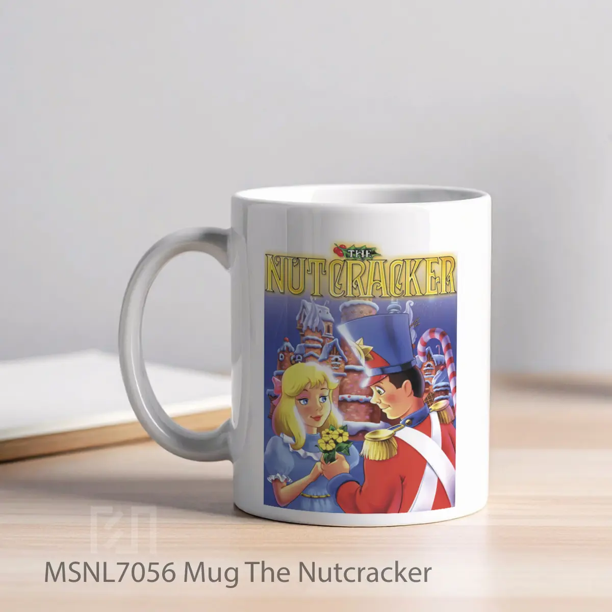 Mug The Nutcracker Gelas Keramik Tema Film MSNL7056 - Tampak Kiri