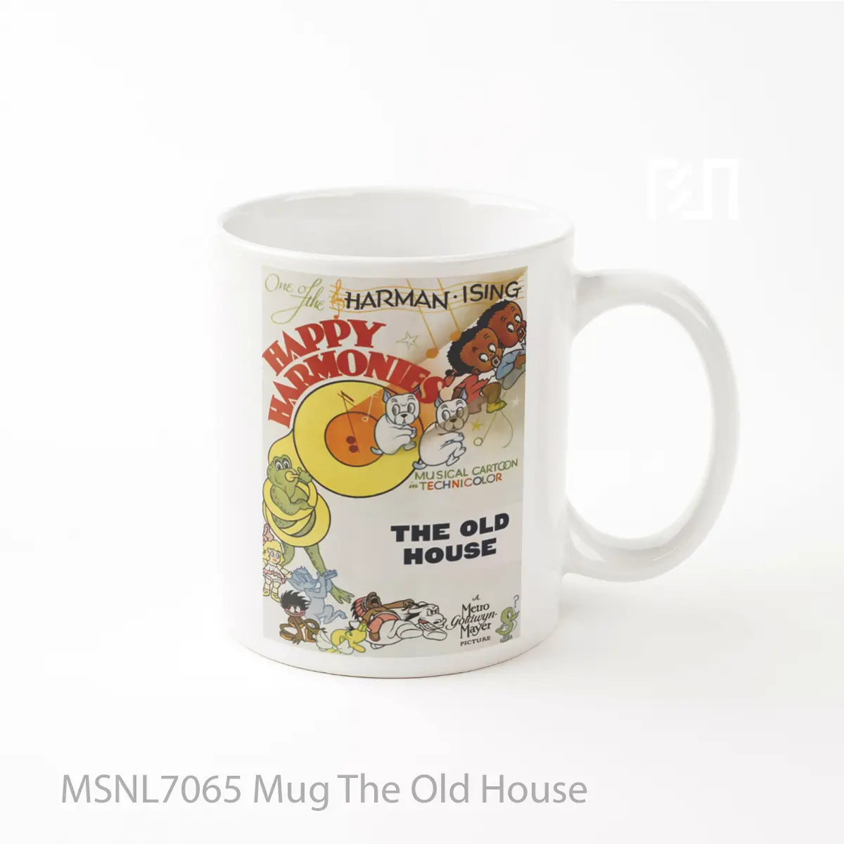 Mug The Old House Gelas Keramik Tema Film MSNL7065