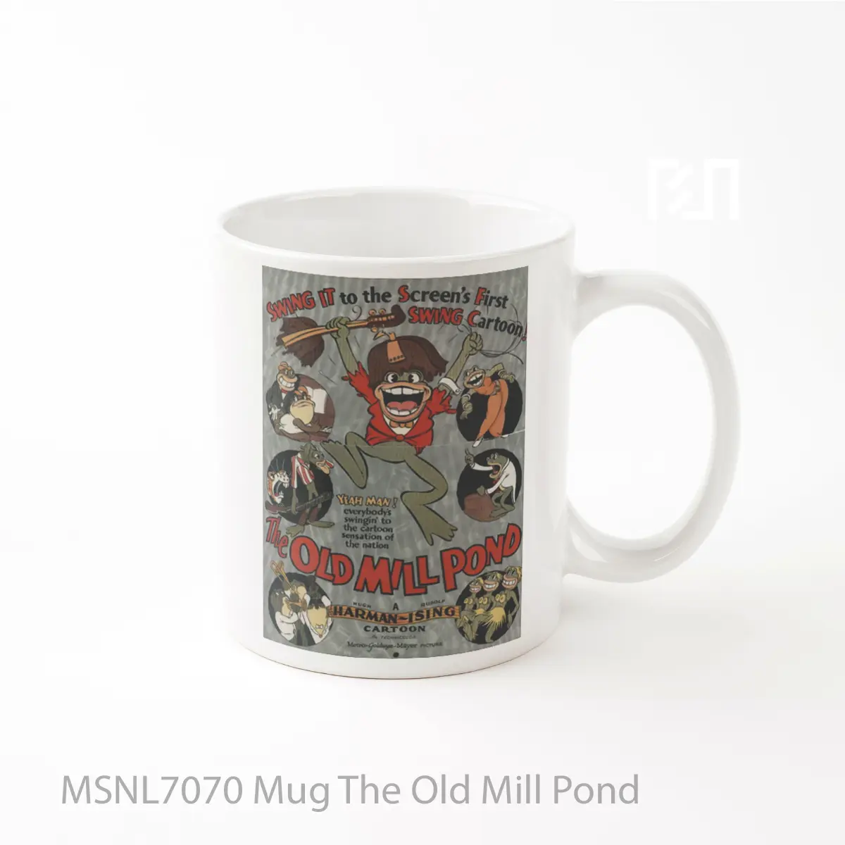 Mug The Old Mill Pond Gelas Keramik Tema Film MSNL7070