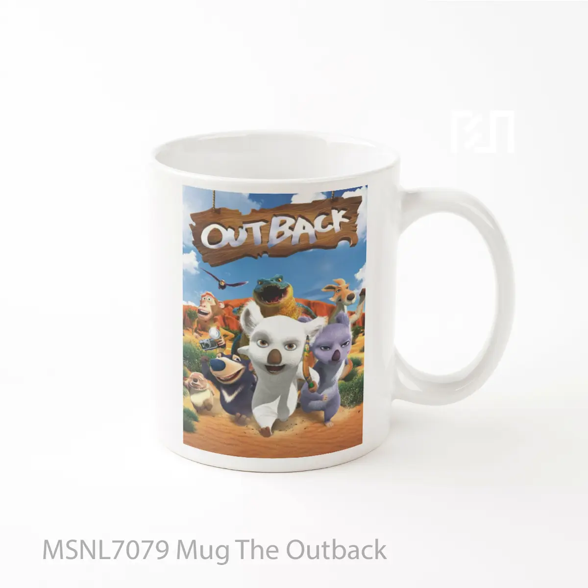 Mug The Outback Gelas Keramik Tema Film MSNL7079