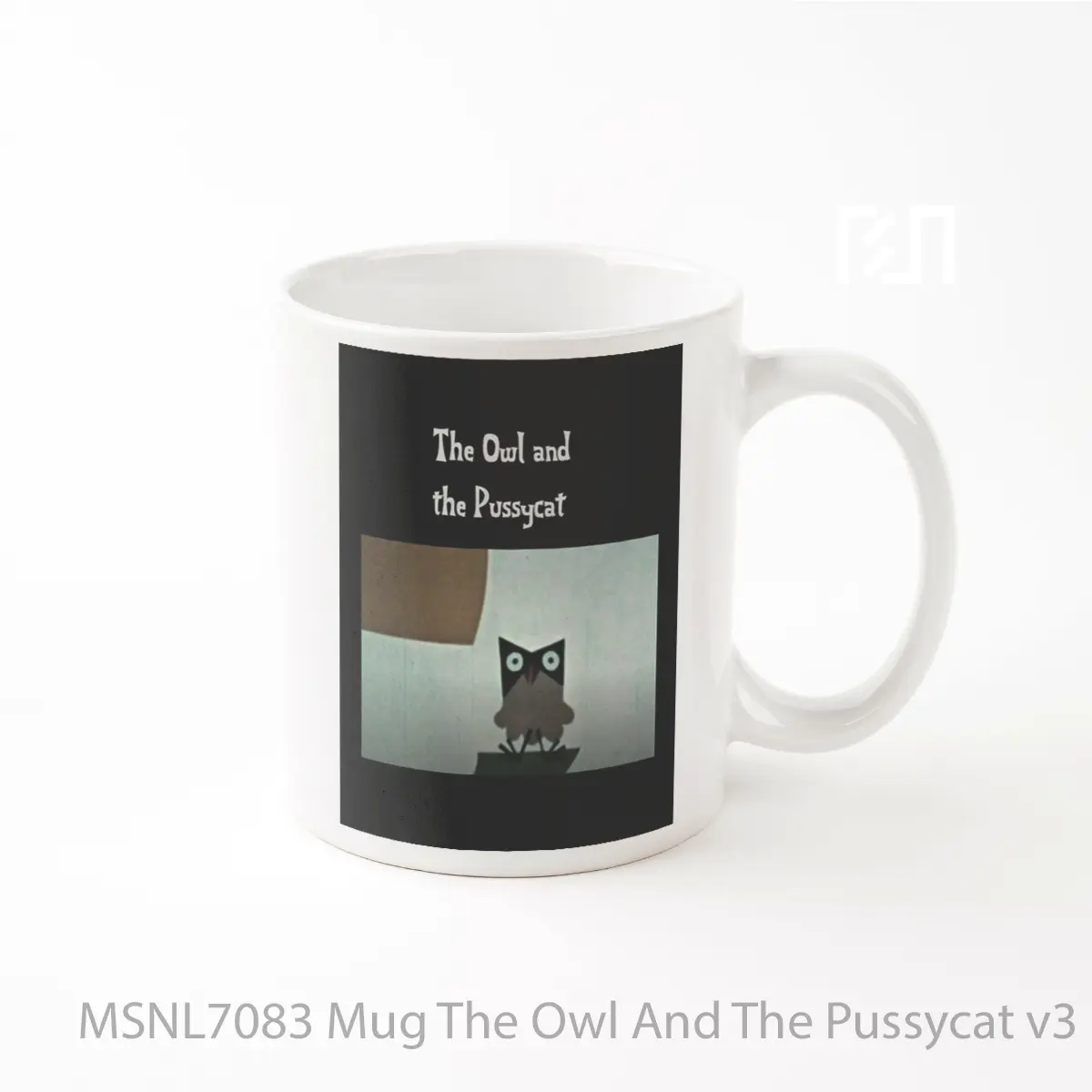 Mug The Owl And The Pussycat V3 Gelas Keramik Tema Film MSNL7083