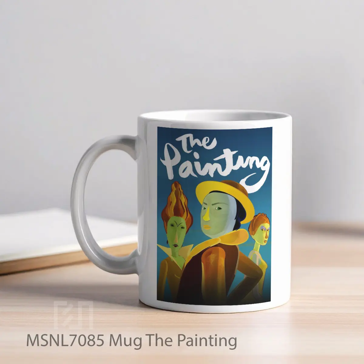 Mug The Painting Gelas Keramik Tema Film MSNL7085 - Tampak Kiri