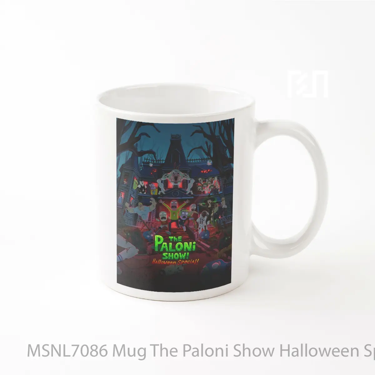 Mug The Paloni Show Halloween Special Gelas Keramik Tema Film MSNL7086