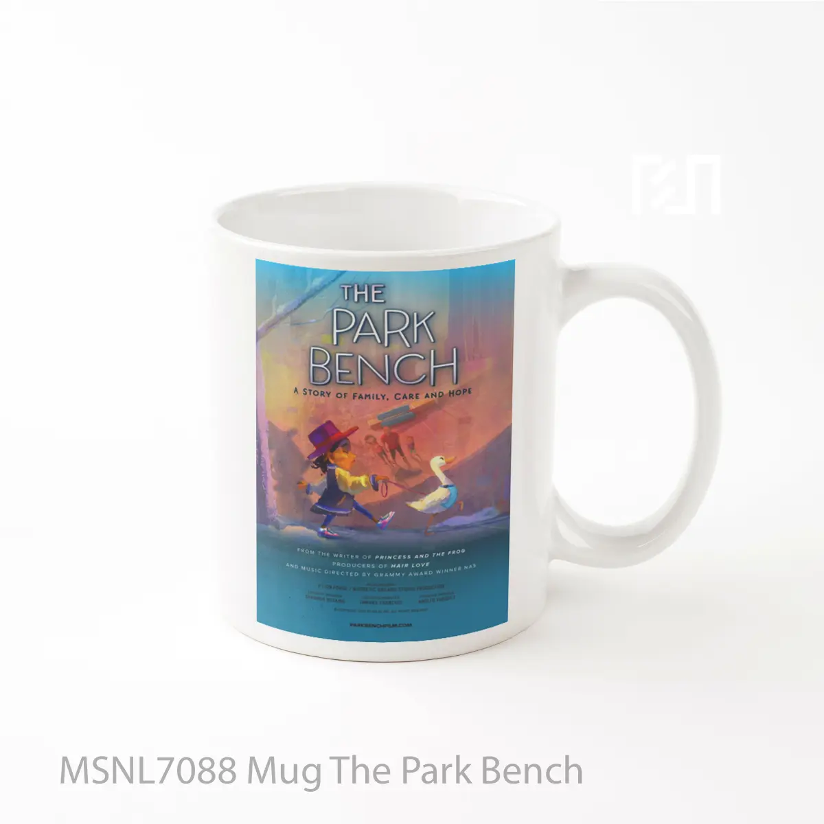 Mug The Park Bench Gelas Keramik Tema Film MSNL7088