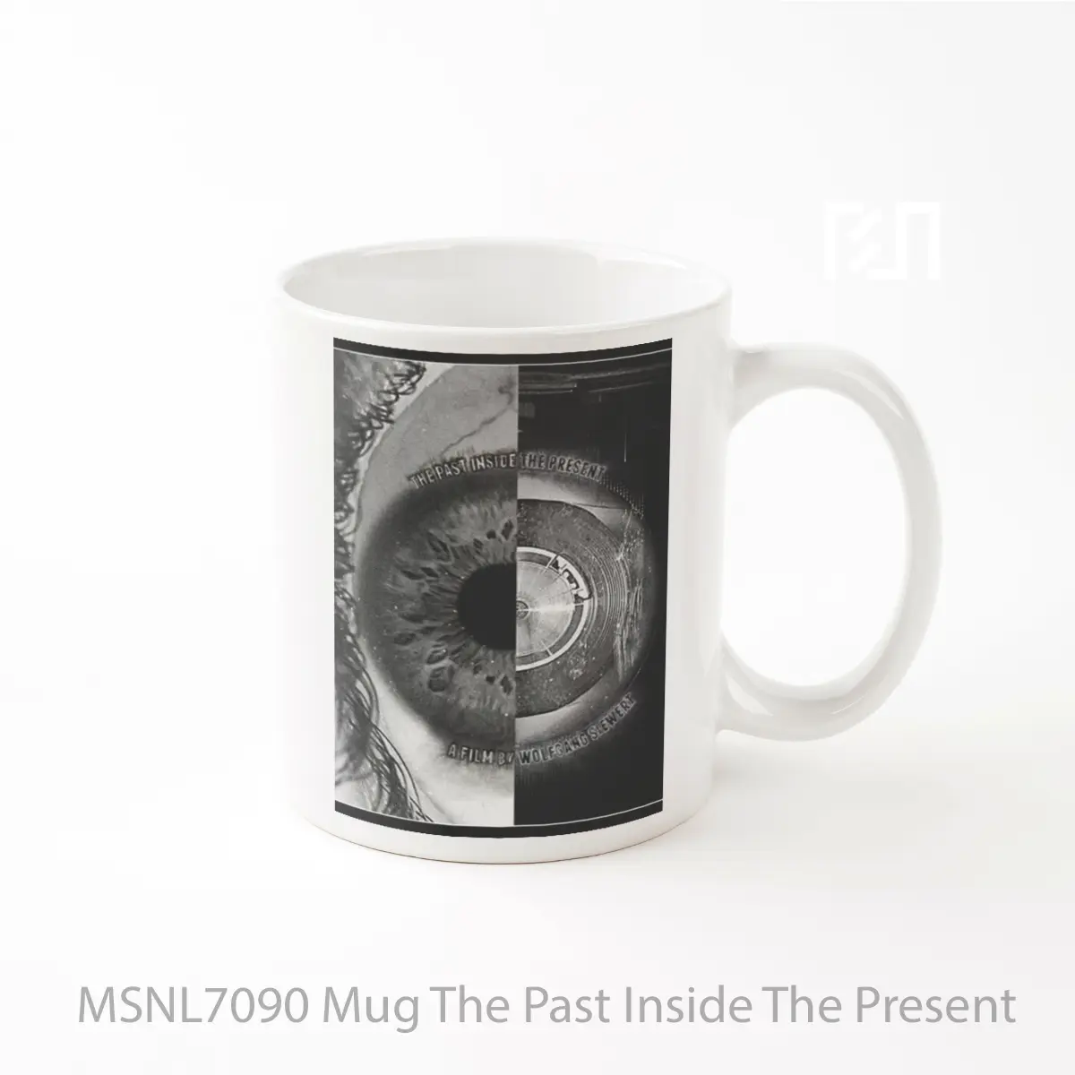 Mug The Past Inside The Present Gelas Keramik Tema Film MSNL7090