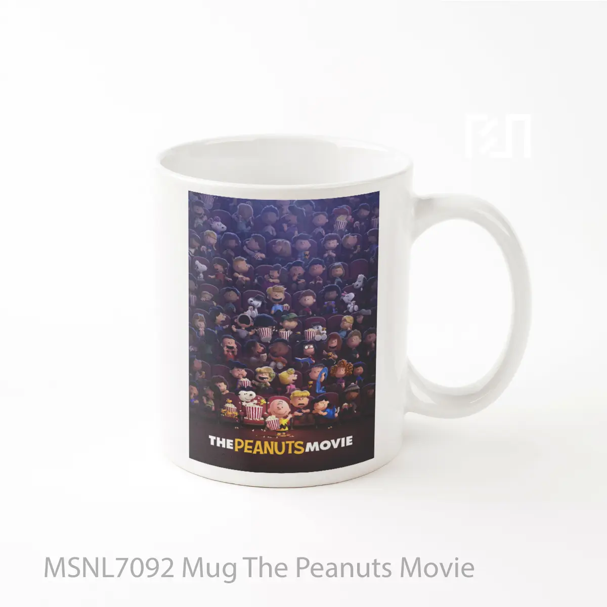 Mug The Peanuts Movie Gelas Keramik Tema Film MSNL7092