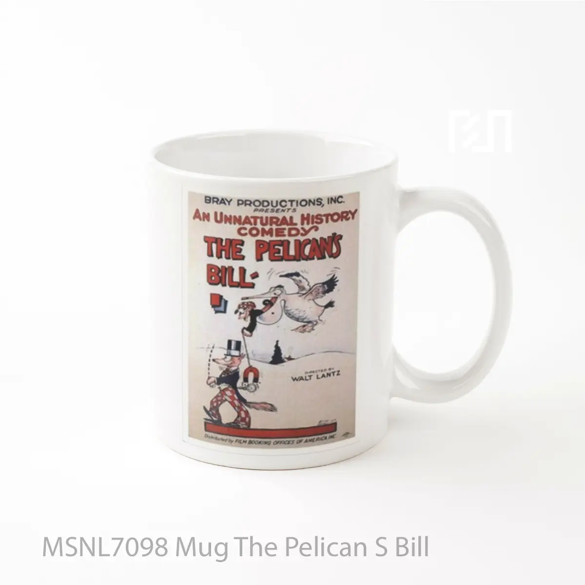Mug The Pelican S Bill Gelas Keramik Tema Film MSNL7098