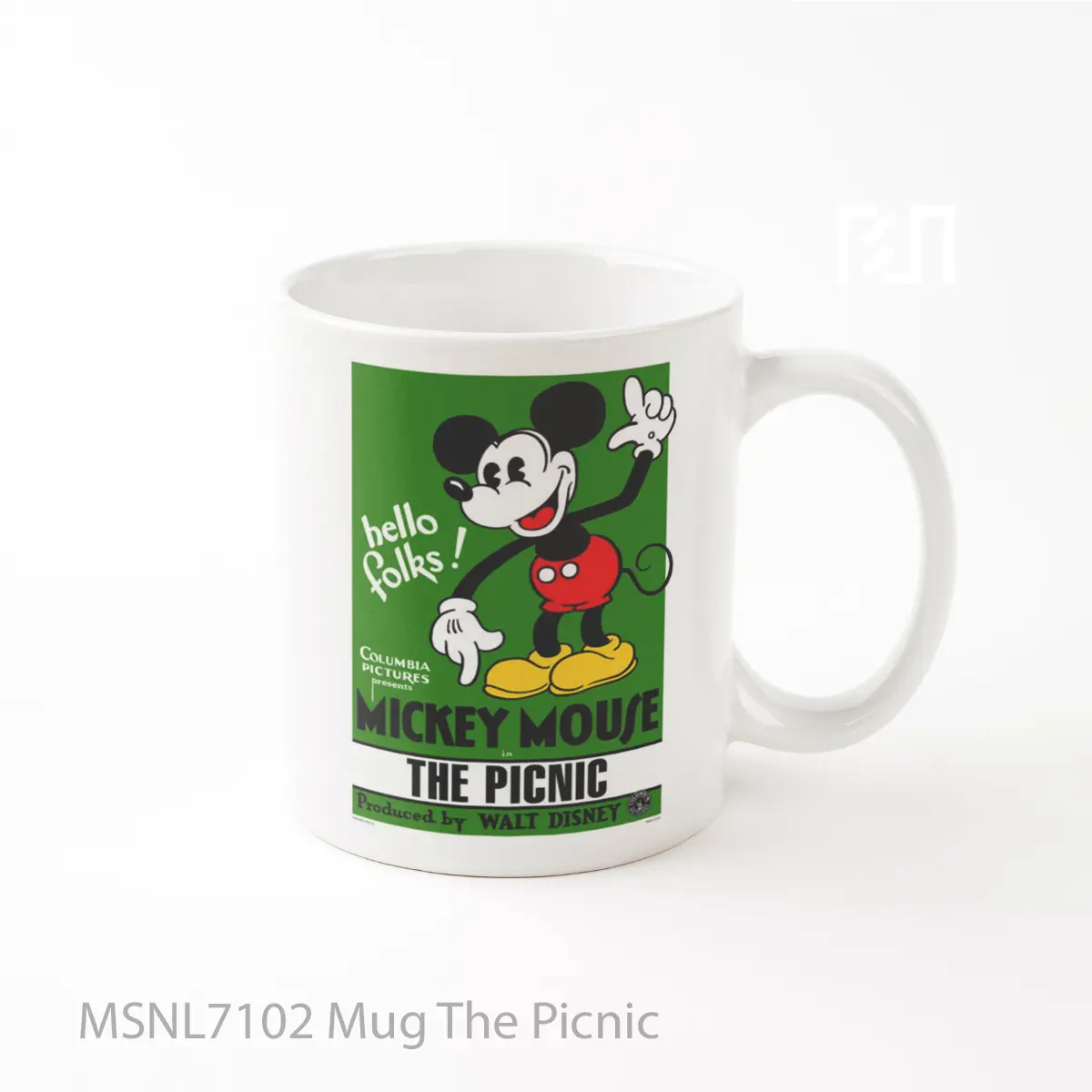 Mug The Picnic Gelas Keramik Tema Film MSNL7102
