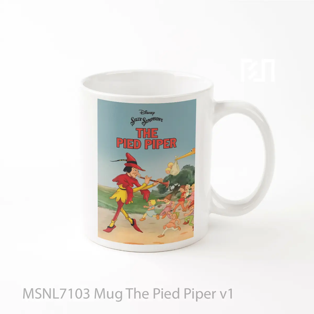 Mug The Pied Piper V1 Gelas Keramik Tema Film MSNL7103