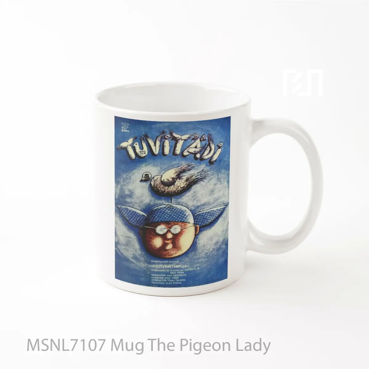 Mug The Pigeon Lady Gelas Keramik Tema Film MSNL7107