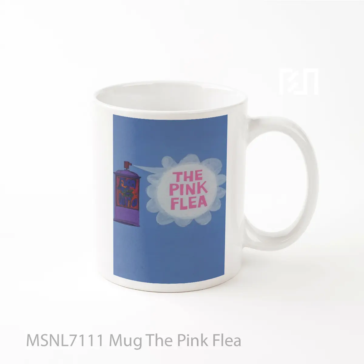 Mug The Pink Flea Gelas Keramik Tema Film MSNL7111