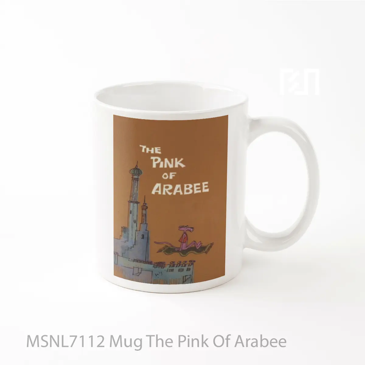 Mug The Pink Of Arabee Gelas Keramik Tema Film MSNL7112