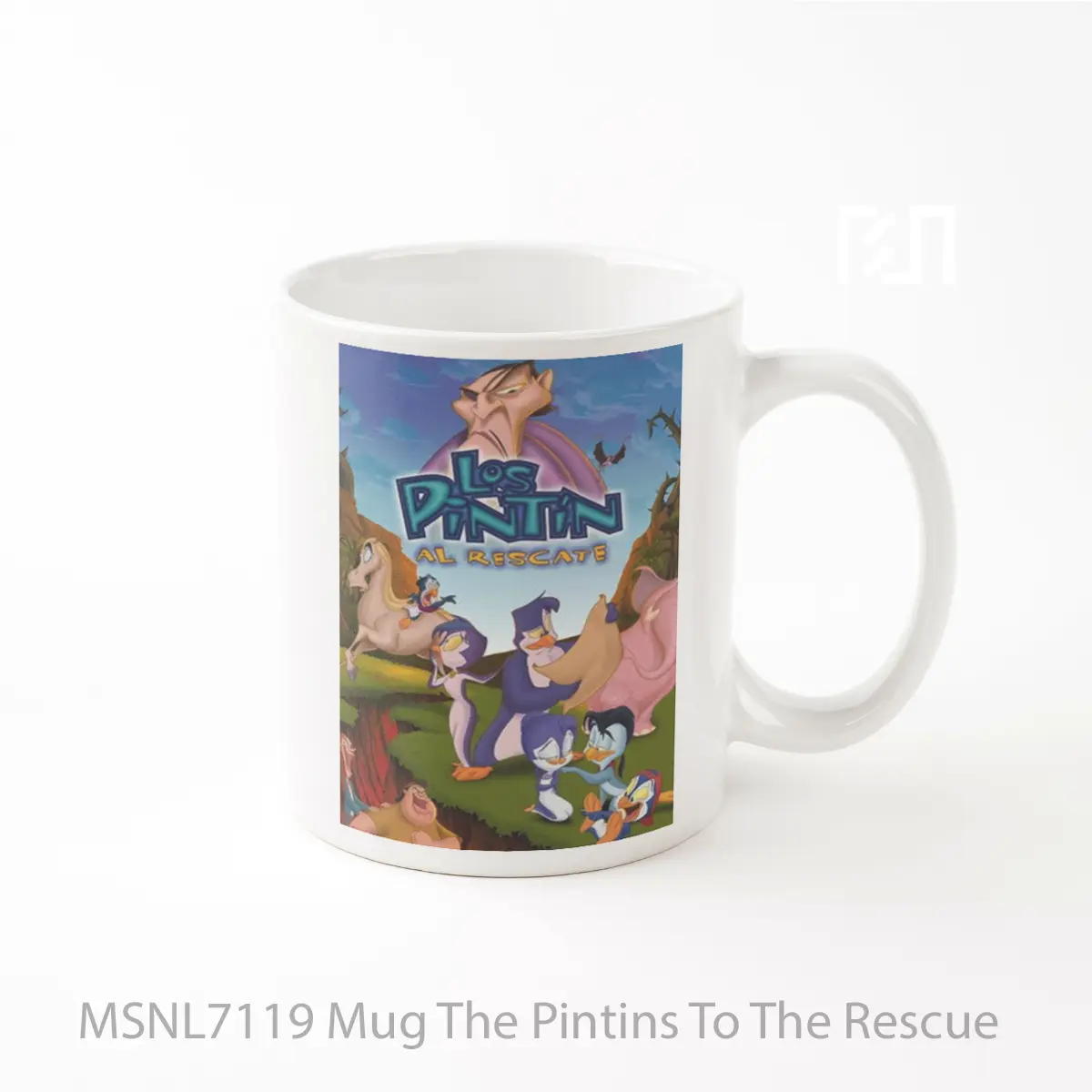 Mug The Pintins To The Rescue Gelas Keramik Tema Film MSNL7119