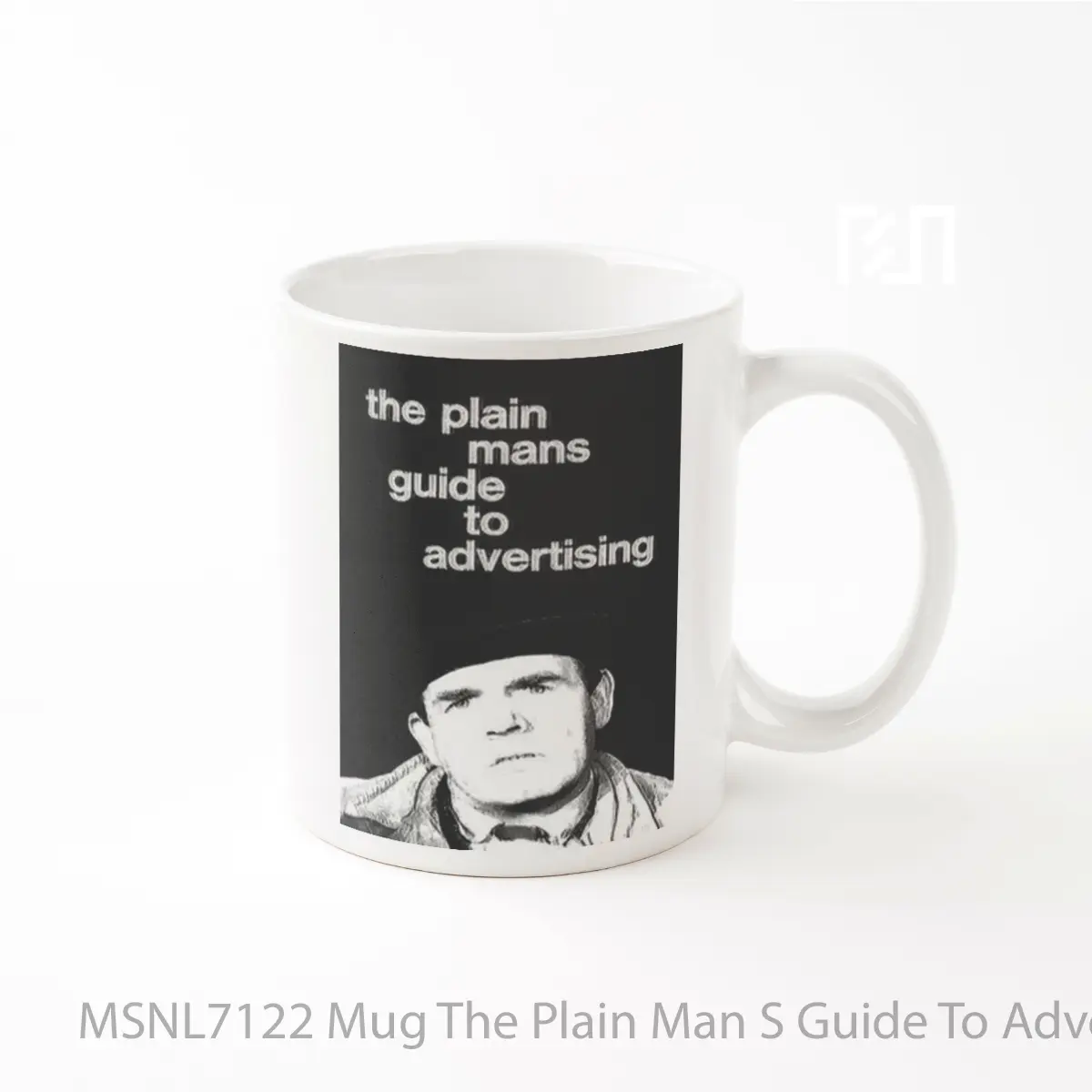 Mug The Plain Man S Guide To Advertising Gelas Keramik Tema Film MSNL7122