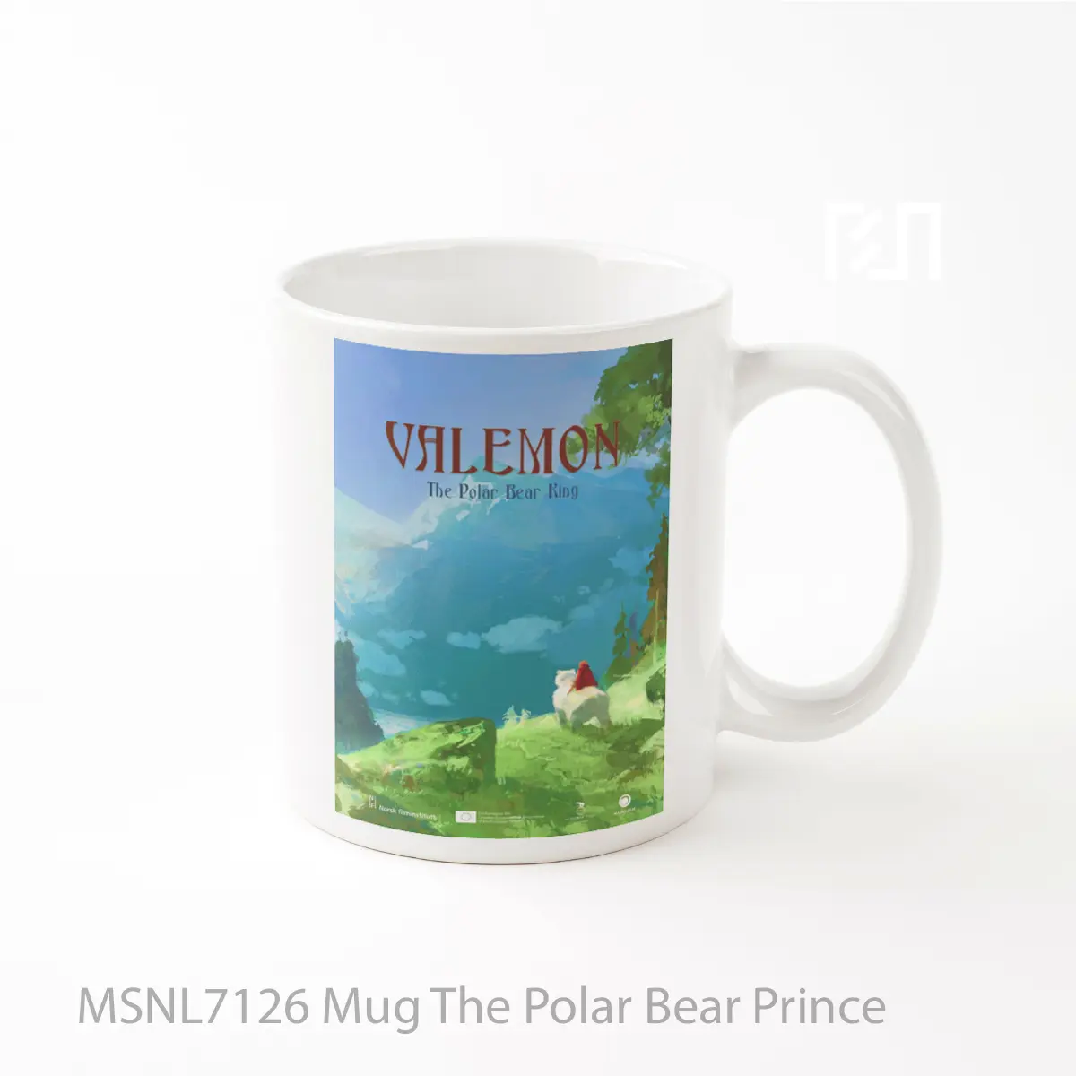 Mug The Polar Bear Prince Gelas Keramik Tema Film MSNL7126