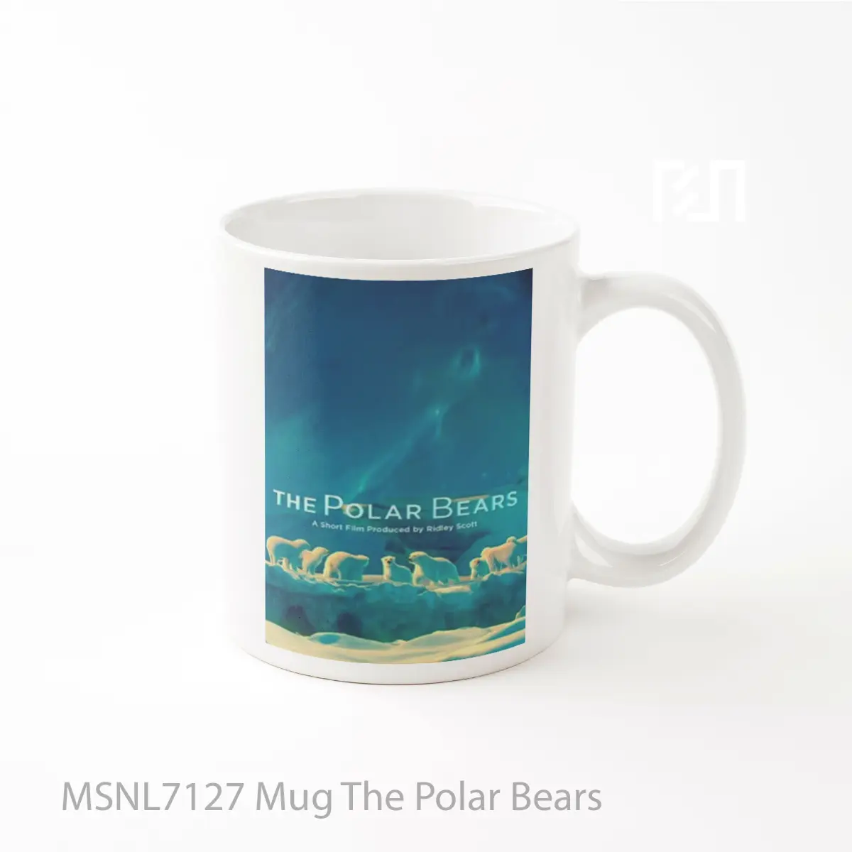 Mug The Polar Bears Gelas Keramik Tema Film MSNL7127