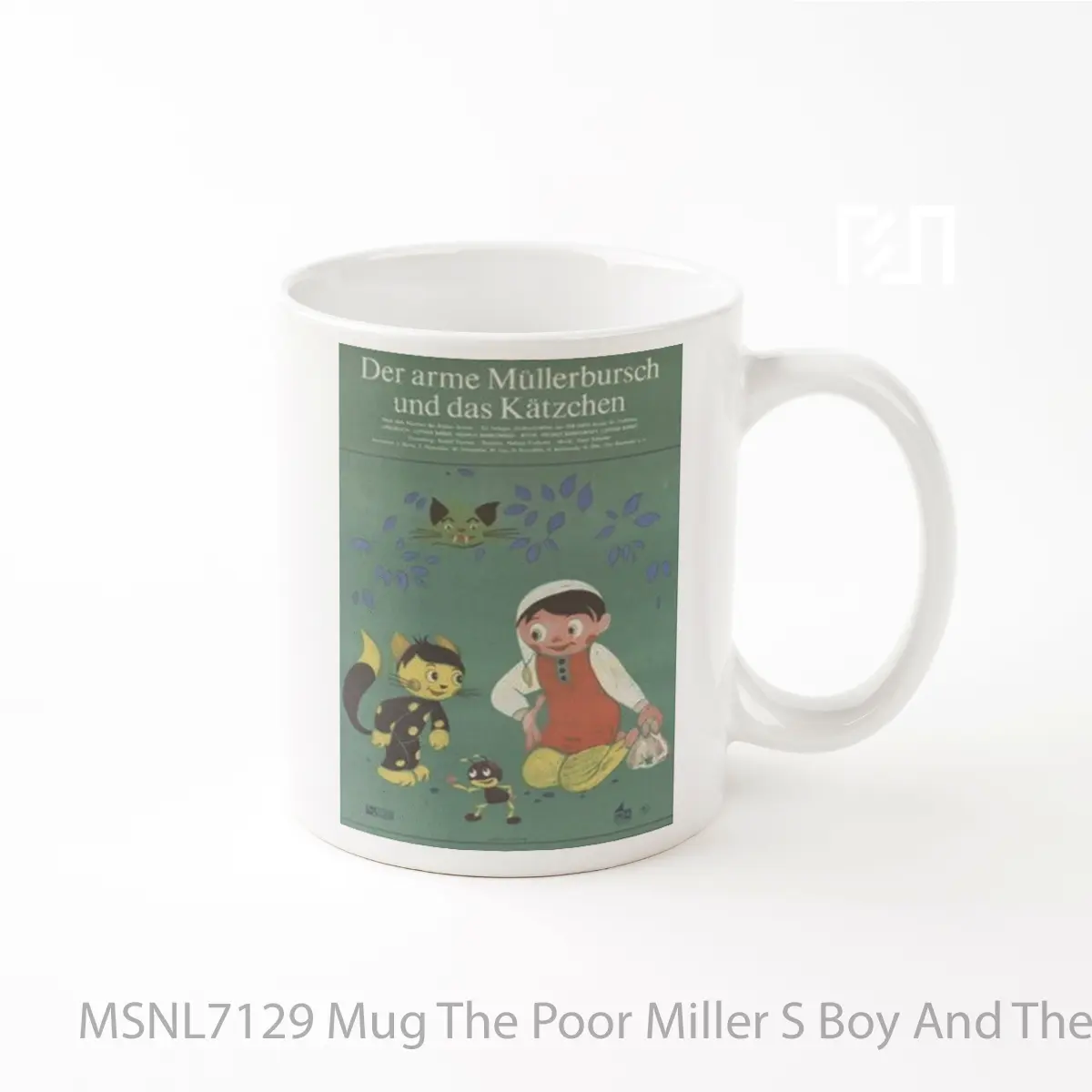 Mug The Poor Miller S Boy And The Kitten Gelas Keramik Tema Film MSNL7129