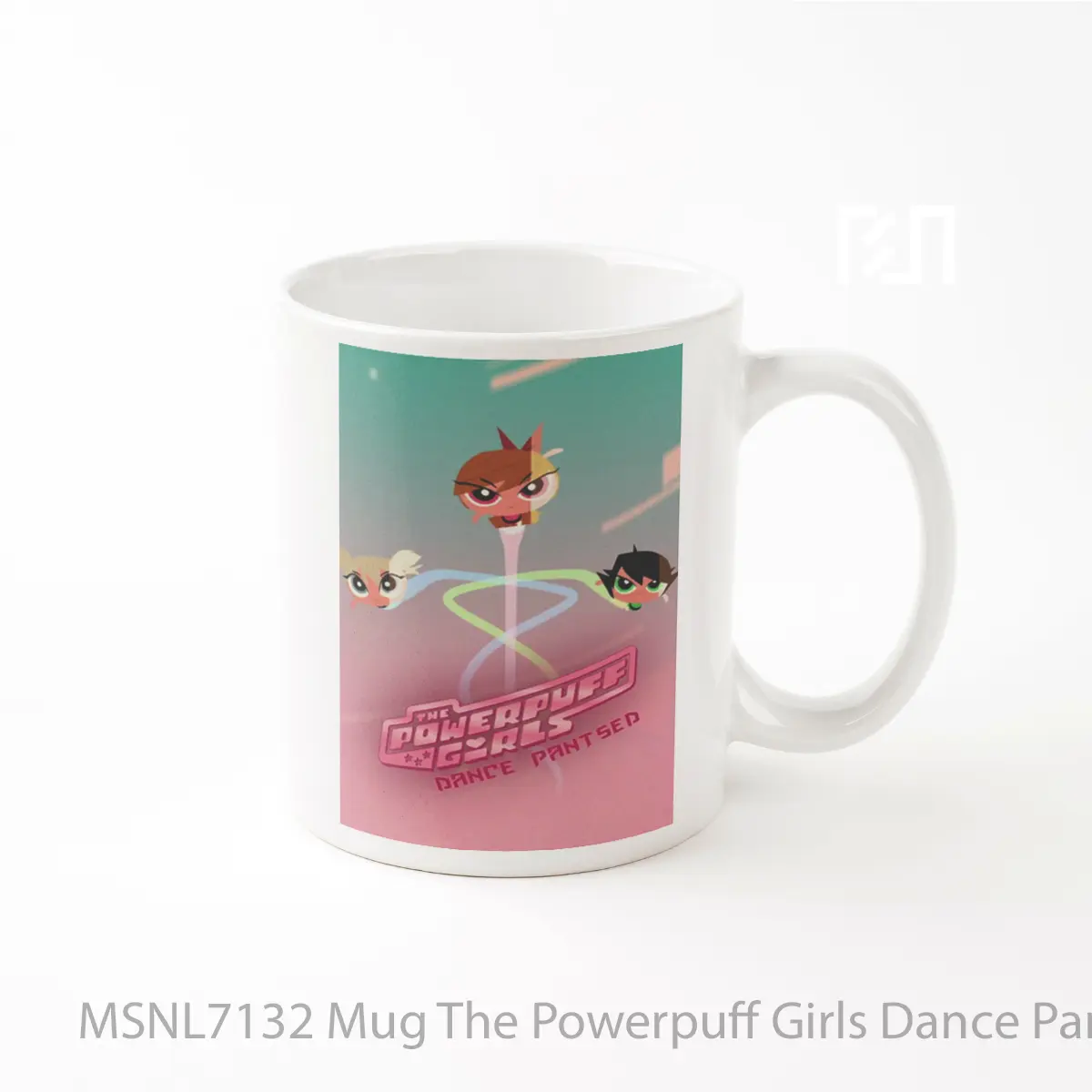 Mug The Powerpuff Girls Dance Pantsed Gelas Keramik Tema Film MSNL7132