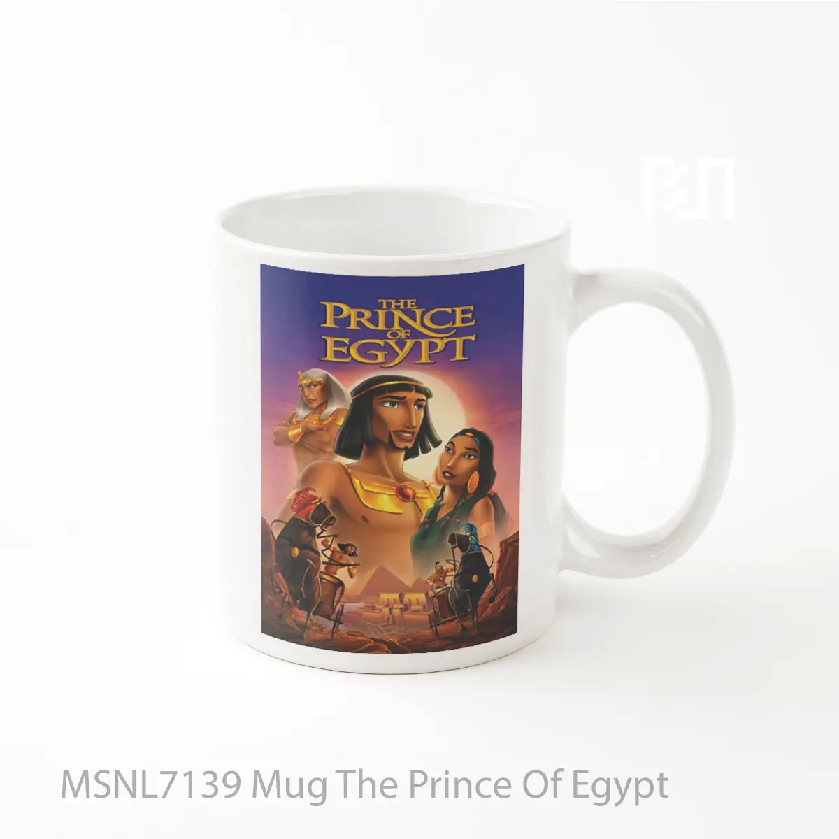 Mug The Prince Of Egypt Gelas Keramik Tema Film MSNL7139