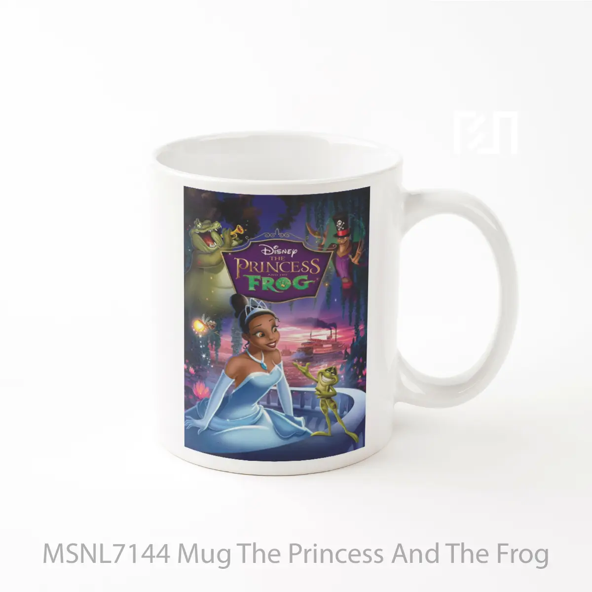 Mug The Princess And The Frog Gelas Keramik Tema Film MSNL7144