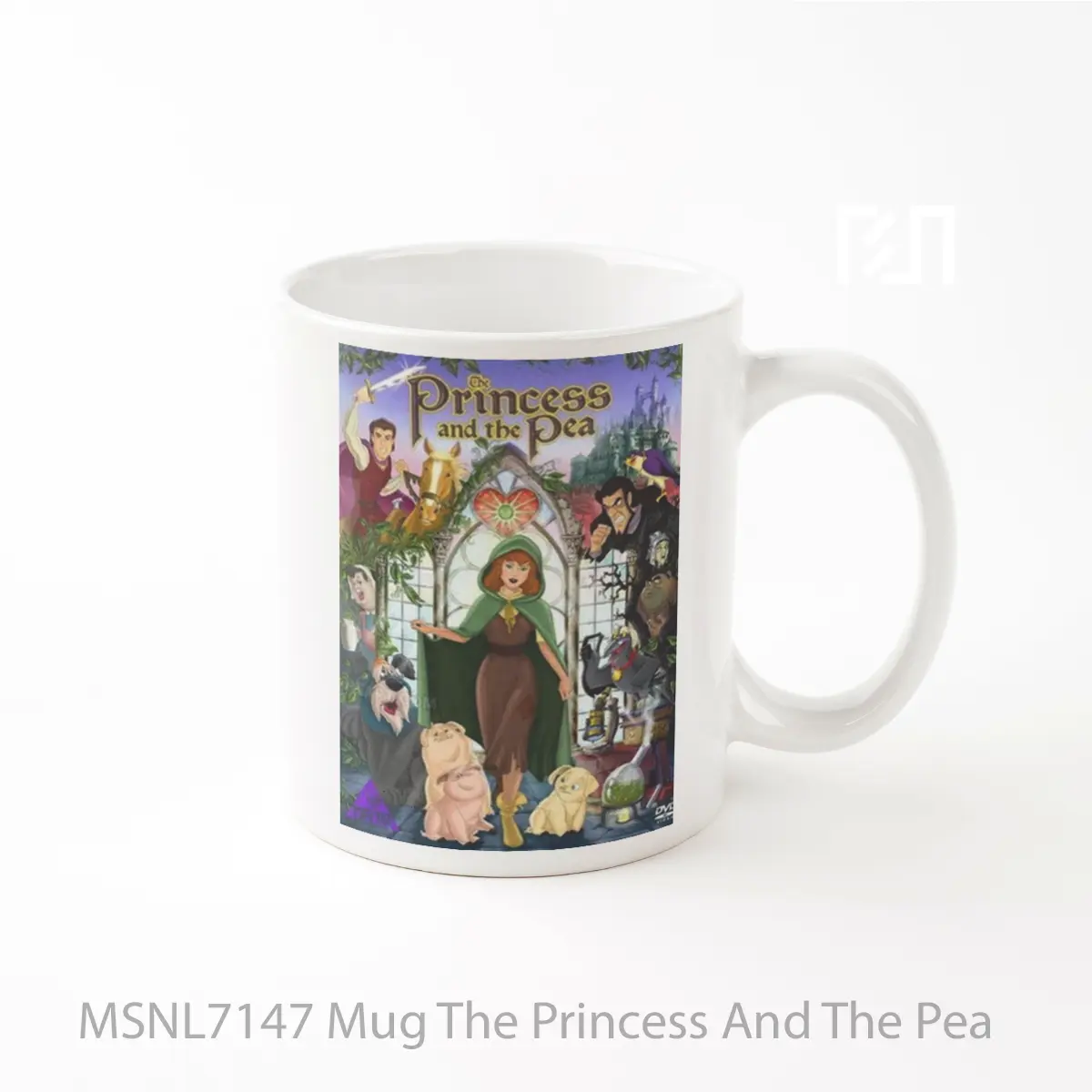 Mug The Princess And The Pea Gelas Keramik Tema Film MSNL7147