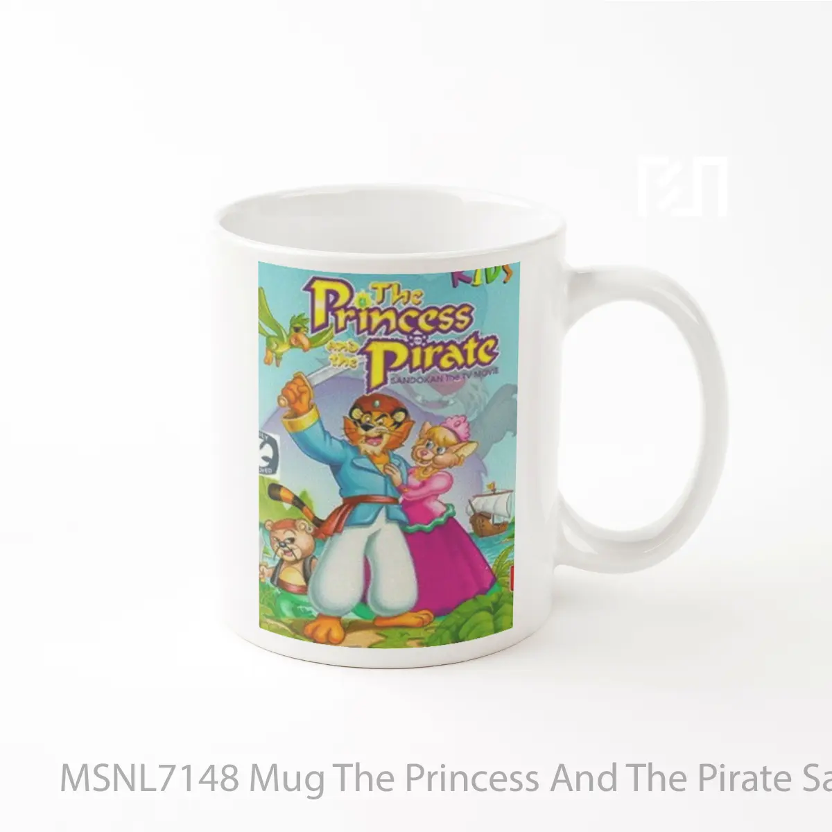 Mug The Princess And The Pirate Sandokan The Tv Movie Gelas Keramik Tema Film MSNL7148