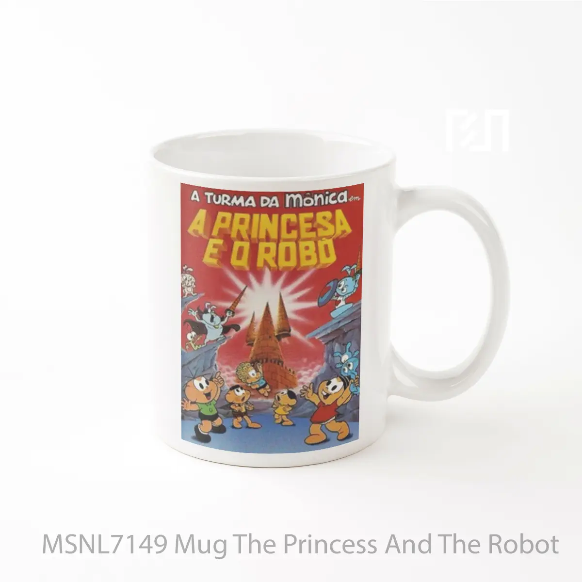 Mug The Princess And The Robot Gelas Keramik Tema Film MSNL7149