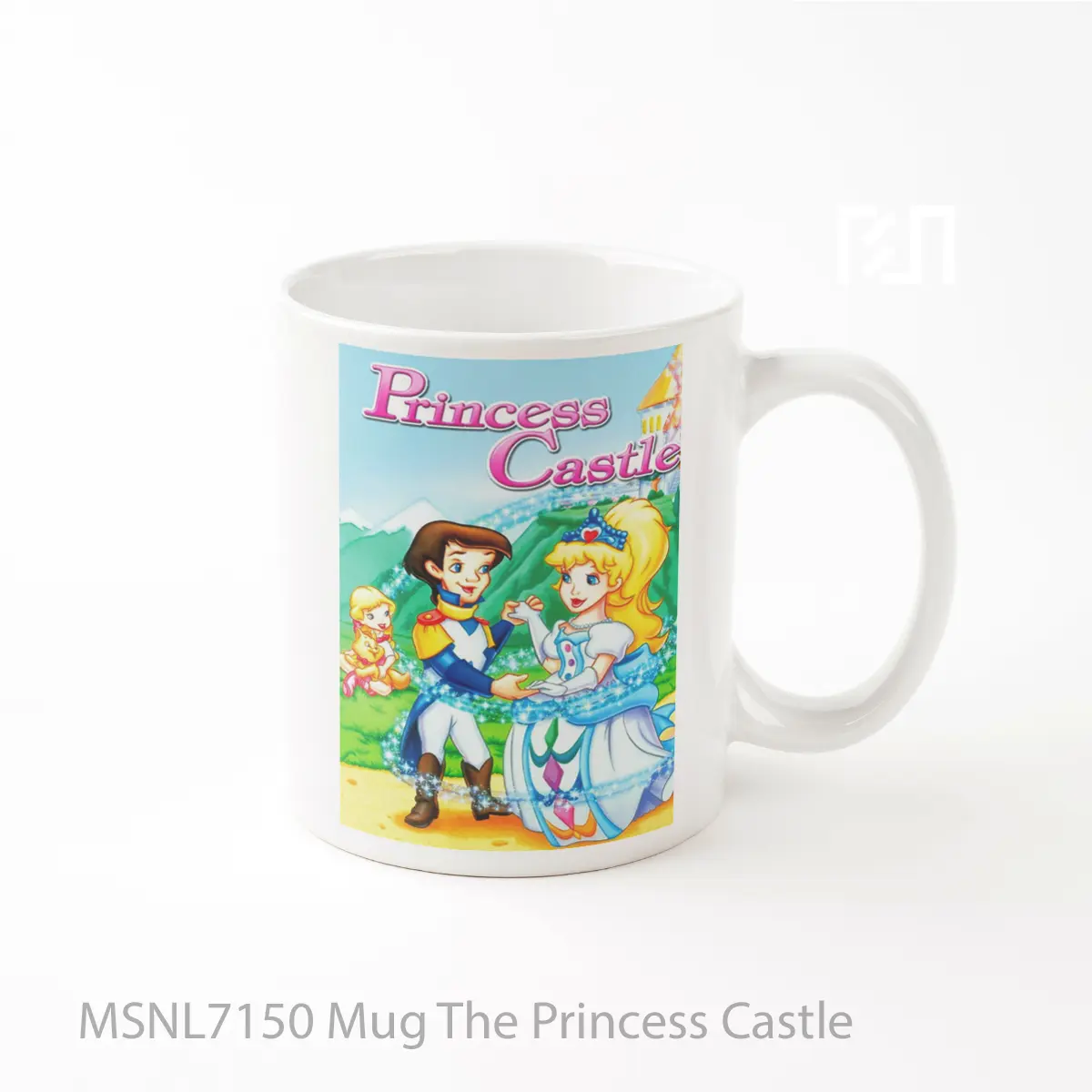 Mug The Princess Castle Gelas Keramik Tema Film MSNL7150