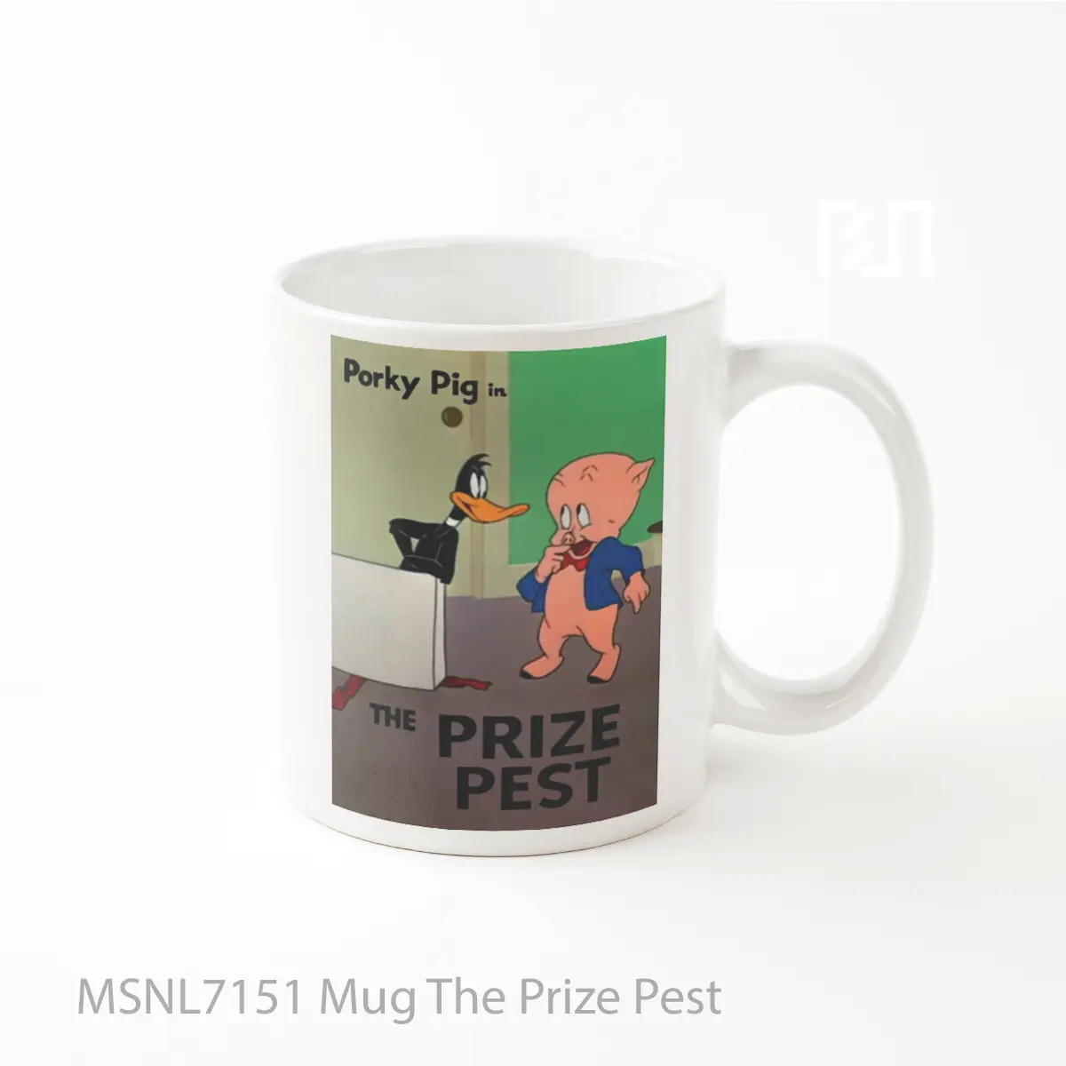 Mug The Prize Pest Gelas Keramik Tema Film MSNL7151